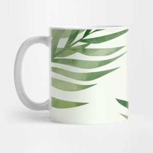 Tropical Palm Leaves Pattern Mug